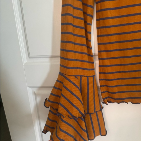 Free People We The Free Striped Top Size Small - Picture 2 of 6